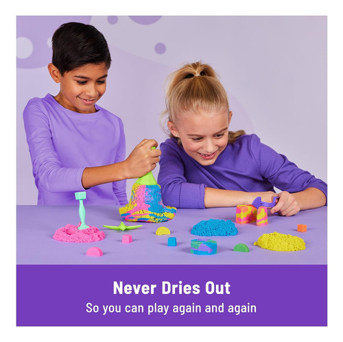 Arena Cinética, Squish N Crea Juego, Con 13.5 Oz De Arena De