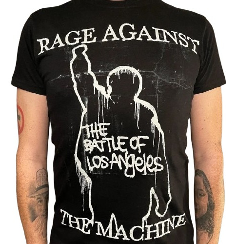 Polera Rage Against The Machine The Battle Of Los Angeles