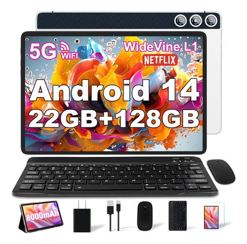 Tablets Economicas 10 Pulgada 22+128gb Ips 5gwifi Android 14