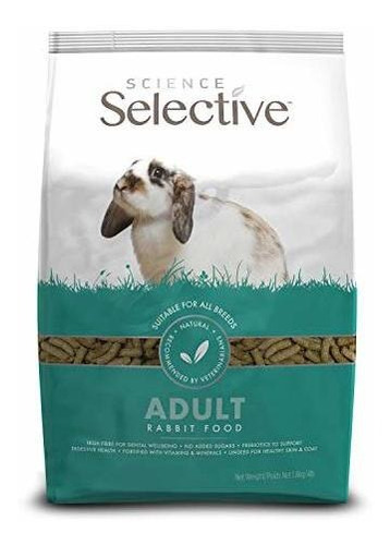 Supreme Science Selective Adultas 4lbs Comida De Conejo.