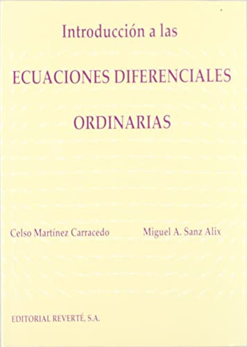 Libro Ecuaciones Diferenciales Ordinarias Introducción A Las