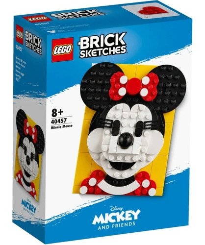 Lego Brick Sketches Minnie Mouse 40457 - 140 Pz