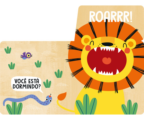 Abra a Aba - Animais na selva, de STUDIO IMAGE BOOKS. Editorial VR Editora, tapa mole en português, 2023