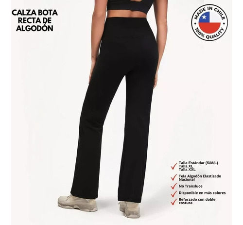 Calza Recta De Algodon