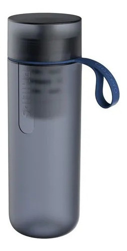 Garrafa Squeeze De Água Filtro Active Awp2712blr Philips Cor Azul