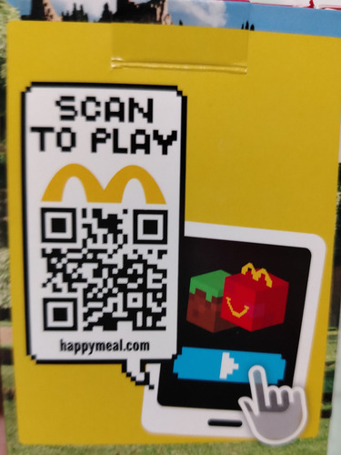 Minecraft Mcdonald's Colaboración 2025, (bee) Abeja