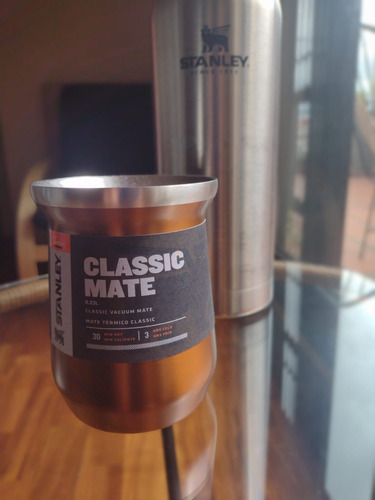Mate Stanley 236 Ml Original Cobre Termico Chocolate Cobre