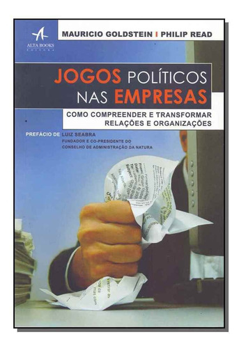 Livro Jogos Políticos Nas Empresas