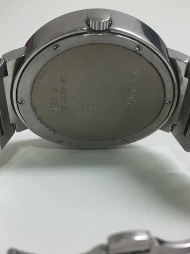 Bvlgari Em Aço 42mm Automático Original