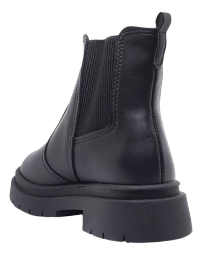 Bota Niña Molekinha Milano Con Elástico Negra