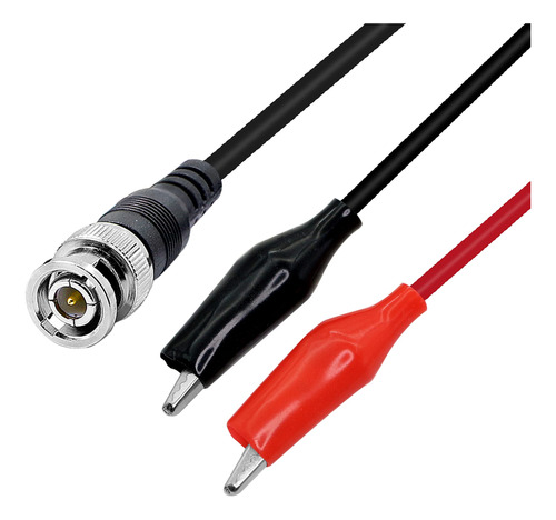 Pngknyocn Cable De Prueba Bnc Q9 A Doble Cocodrilo De 3 Pies