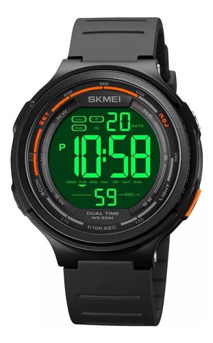 Relógio Masculino Skmei 1841 Esportivo Digital Led Preto