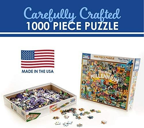 White Mountain Puzzles El Nuevo Milenio - Puzzle De 1000 P