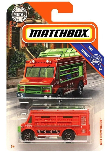 Camión Mbx Chow Wagon- Service  - Esc 1/64 Aprox  Matchbox