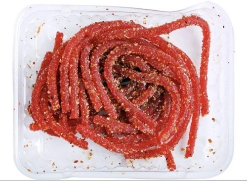 Skwinkles Salsagheti 60 Piezas Sabor Sandía Lucas Gusano