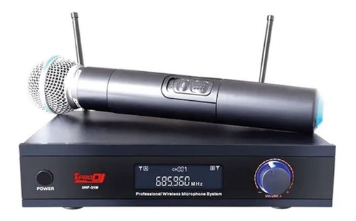 Imagen 1 de 2 de Micrófono Inalámbrico Multiproposito Pro Dj Uhf-311m