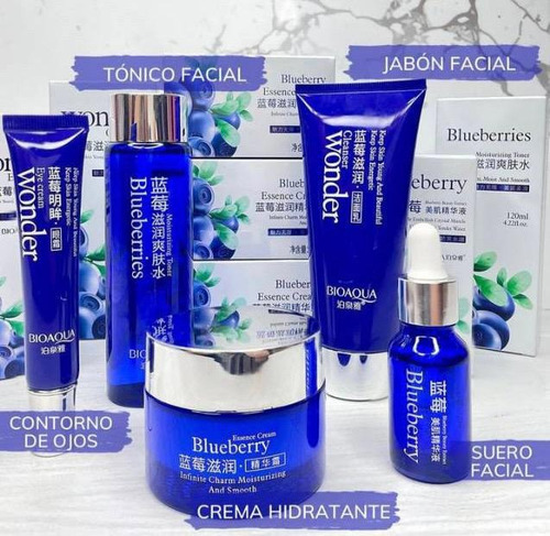 Kit Facial De Arandanos Wonder 