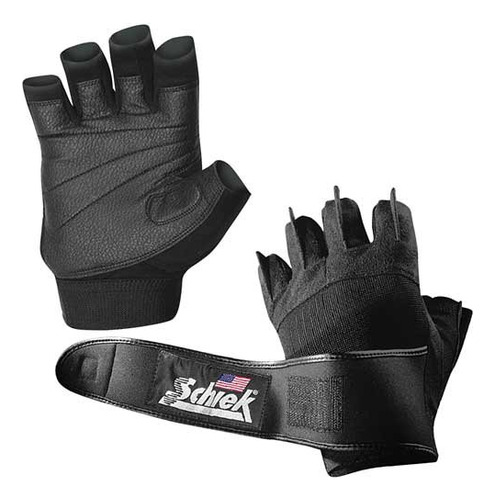 Schiek Sports Guantes De Levantamiento De Muneca Platino De 