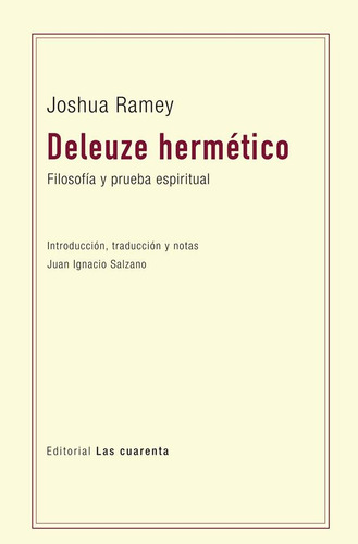 Deleuze Hermetico - Joshua Ramey