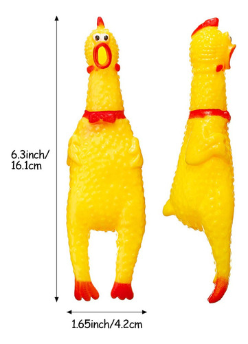 Pollo Chillon Juguete Niño Niña Broma Sonido Squeeze 10pz