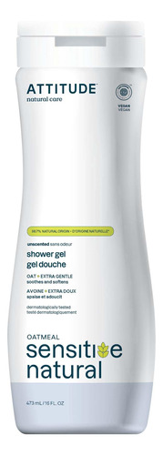 Attitude Gel De Bano Extra Suave Para Pieles Sensibles Enriq