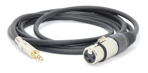 Imagen 4 de 4 de Cable Para Mic Rode Canon Hembra A Miniplug Xlr Profesional