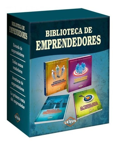 Biblioteca De Emprendedores 4 Tomos / Lexus