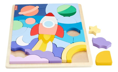 Fisher-price Juguete Para Bebés Rompecabezas Del Espacio