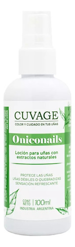 Oniconails Cuvage Loción Para Uñas Anti Hongos Reparadora Color Sin color