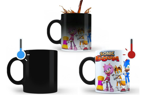 Sonic The Hedgehog Boom Todos Juntos Taza Magica T P E