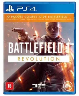 Battlefield 1 Revolution Ps4 Em Português Mídia Física Novo