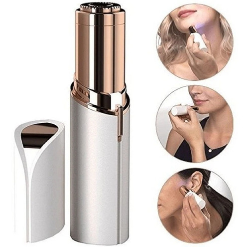 Kit Depiladora Facial Recargable Cejas Todo En Uno