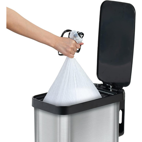 Papelera de reciclaje Glad Slim con protección contra olores Clorox