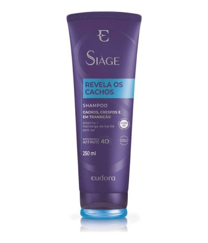 Eudora Siage Shampoo Revela Os Cachos 250ml