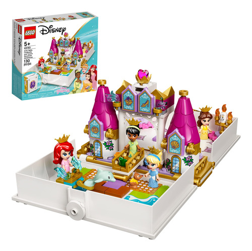 Lego Disney Ariel Belle Cenicienta Y Tiana S Storybook Adv