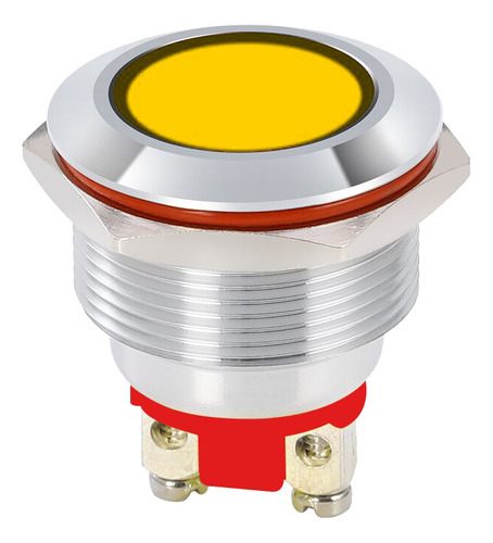 Luz Piloto 22mm Metal Panel Colores Ip65 220v Bornes [ Max ]