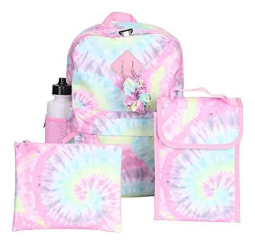 Club Libby Lu Juego Mochila Tie Dye Niñas, 16 Pulgadas, 6 Y