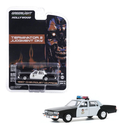 1987 Chevy Caprice Exterminador Do Futuro 2 Greenlight 1/64