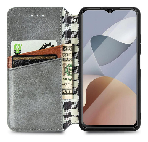 Funda For Zte A54 Funda De Cuero Con Diseño De Moda