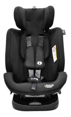 Autoasiento Para Bebé Luke Gira 360° Lifestyle By Infanti Color Negro