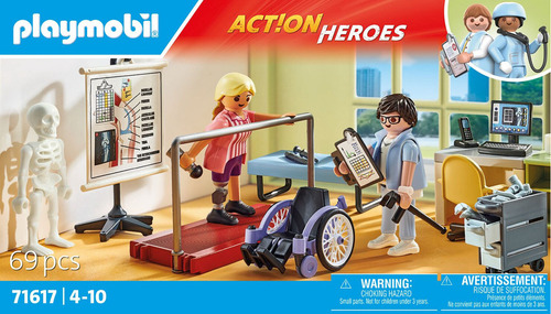 Figura armable Ortopedia Action Heroes 71617 Playmobil