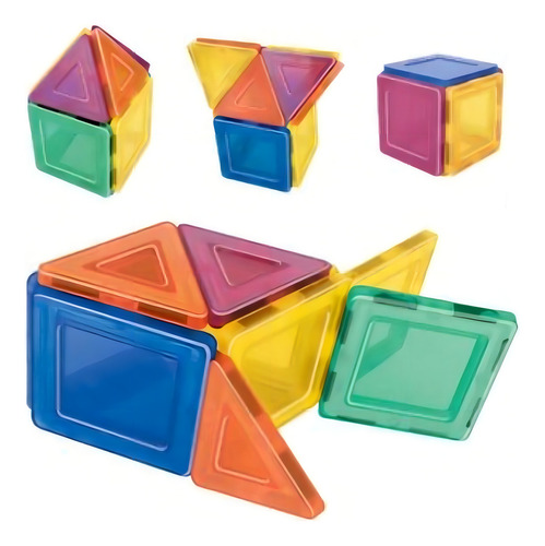 Bloques Magnéticos Magic Magnetic 30 Piezas Didacticos