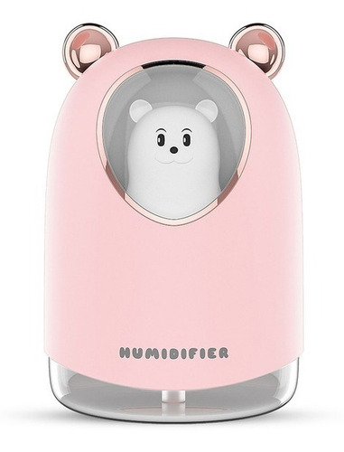 Humidificador Purificador Aromaterapia Portátil Osito Luz 