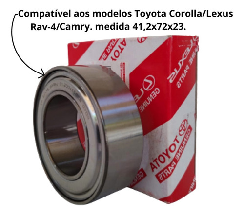 Rolamento Semieixo Tulipa Rav4 16-24 Corolla 03-19 Original