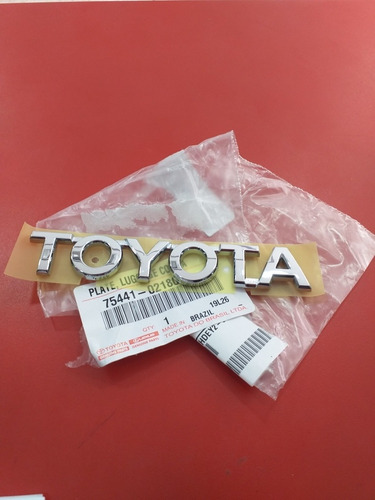 Emblema De Maleta Toyota Corolla 2009 2014