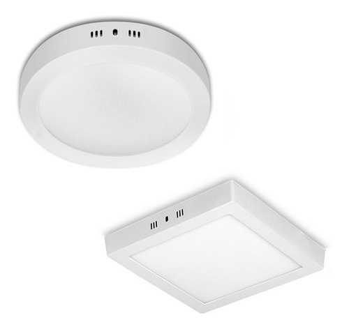 Panel Plafond De Led 24w Fria-calida Aplicar 