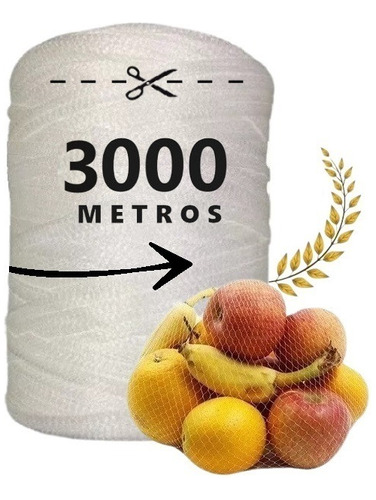 Red Malla Reforzada 3000 Metros: Fruta, Limones, Pelotas