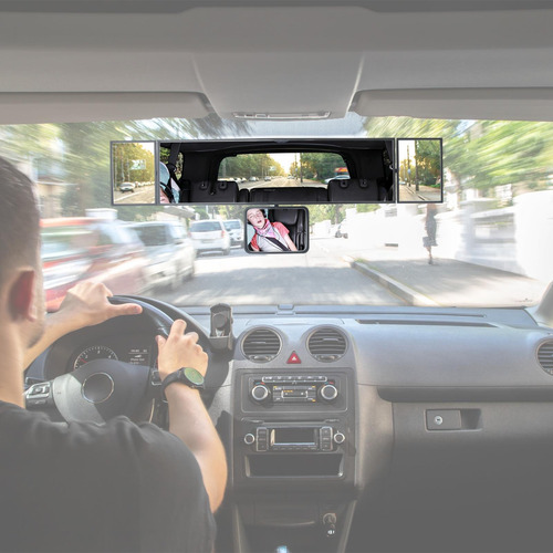 Espejo Retrovisor Genérico Para Coche, Espejo Retrovisor