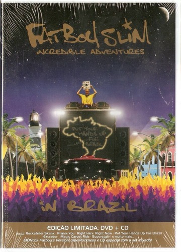 Dvd + Cd Fatboy Slim - Incredible Adventures Brazil