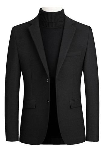 Oferta Especial Saco Blazer Elegante Cuello Mao Slim Fit [u]